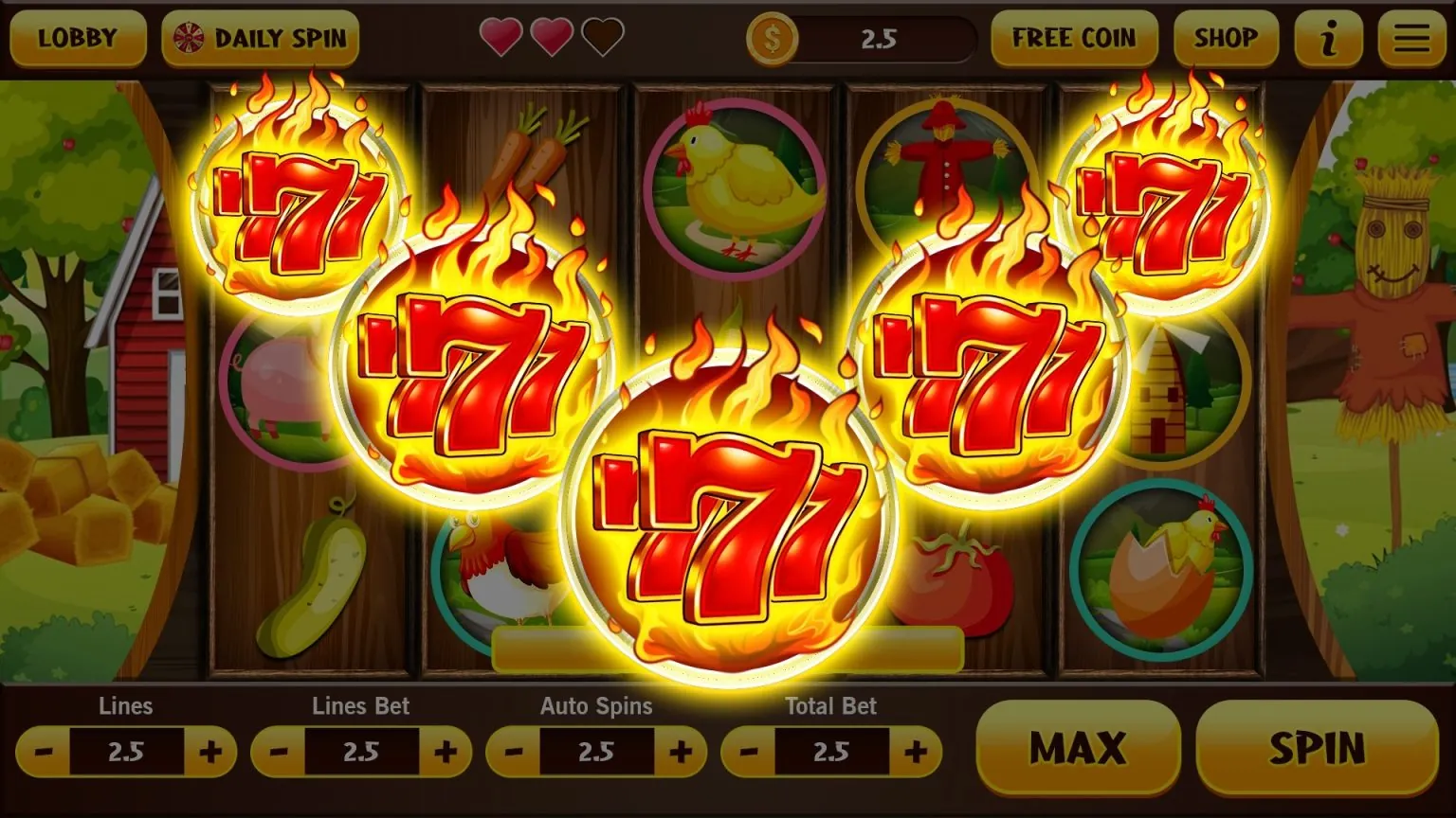 Các trò chơi máy đánh bạc (Slot game) đa dạng tại QQ8889